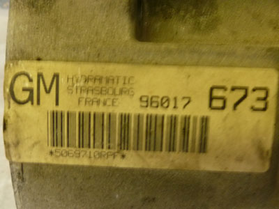 1997 BMW 528i E39 - Automatic Transmission w/ Torque Converter, PF GM Hydromatic 240014221795